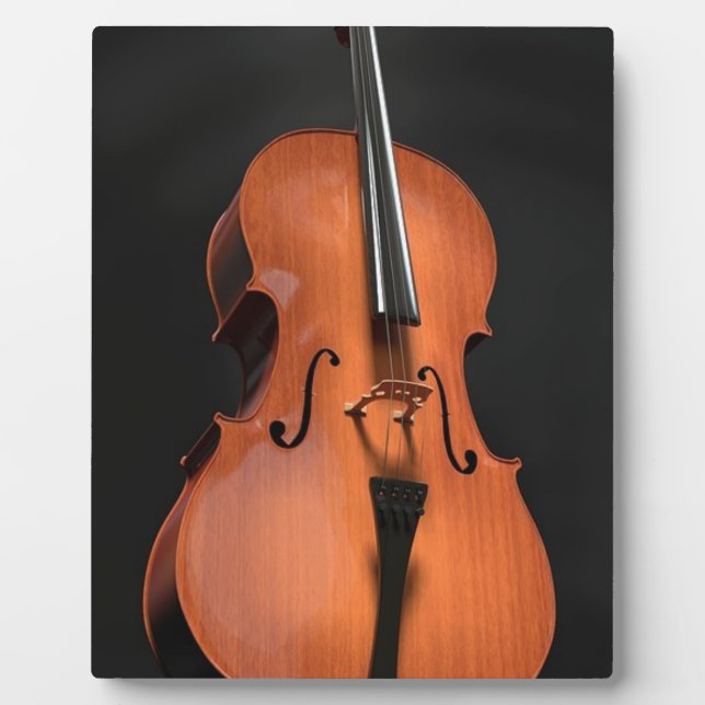 Cello Strings Stringinstrument für Holz Fotoplatte (Vorderseite)