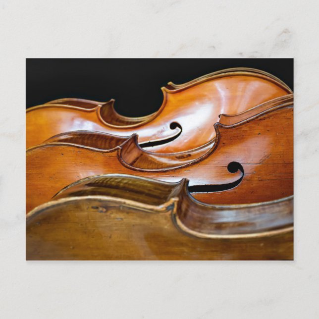 Cello Trio Musik - Anreise mit dem Auto Postkarte (Vorderseite)