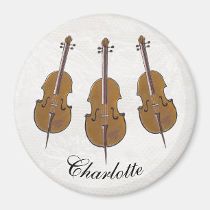 Cello Trio personalisiert Magnet