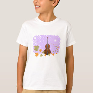 Cello und Herbst T-Shirt
