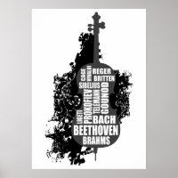 Cello und Komponisten