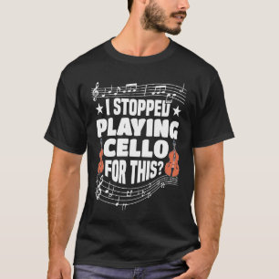 Cello Violin Symphosymphonische Klassische Musik T-Shirt