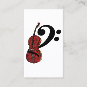 CelloClef Visitenkarte