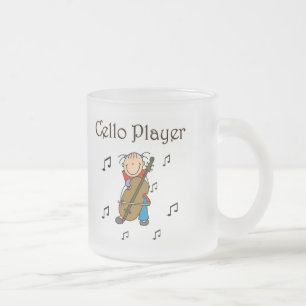 Cellospieler T-Shirts und Geschenke Mattglastasse