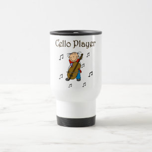 Cellospieler T-Shirts und Geschenke Reisebecher