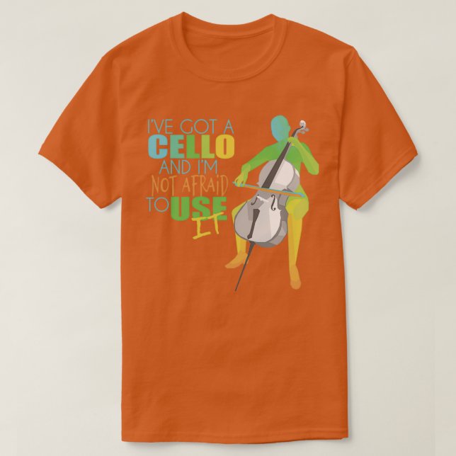 CelloTShirt T-Shirt (Design vorne)