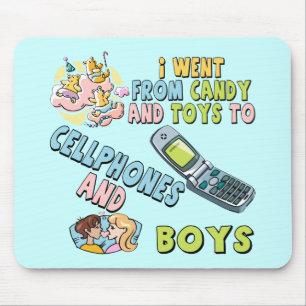 Cellphones und Jungen-T - Shirts und Geschenke fü Mousepad