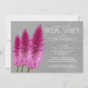 Celosia Bridal Dusche Einladungen