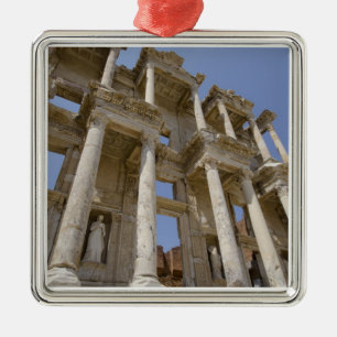 Celsus-Bibliothek, erbaut 114-117 n. Chr. Ornament Aus Metall