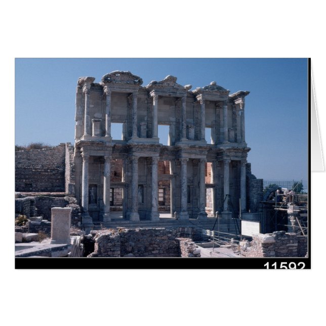 Celsus Library, erbaut in AD 135 (Vorderseite (Horizontal))