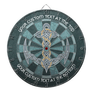 Celtic Anchor Dart Board Dartscheibe
