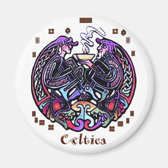 Celtic Art Design Magnet (Vorne)