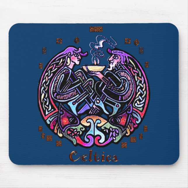 Celtic Art Design Mousepad (Vorne)