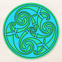 Celtic Art & Design Paper Coasters