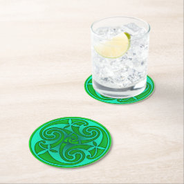 Celtic Art & Design Paper Coasters Runder Pappuntersetzer