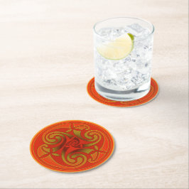 Celtic Art & Design Paper Coasters Runder Pappuntersetzer