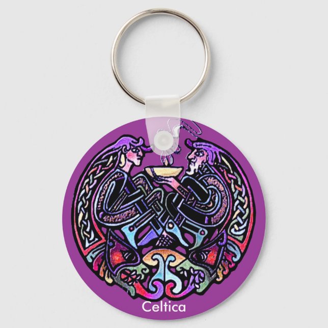 Celtic Art Design Schlüsselanhänger (Vorderseite)