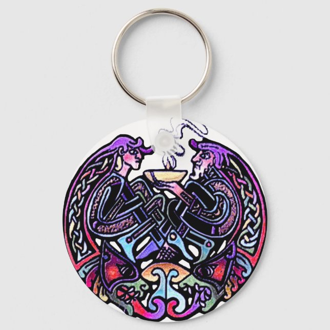 Celtic Art Design Schlüsselanhänger (Vorderseite)