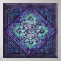 Celtic Avant Garde Fine Art Poster