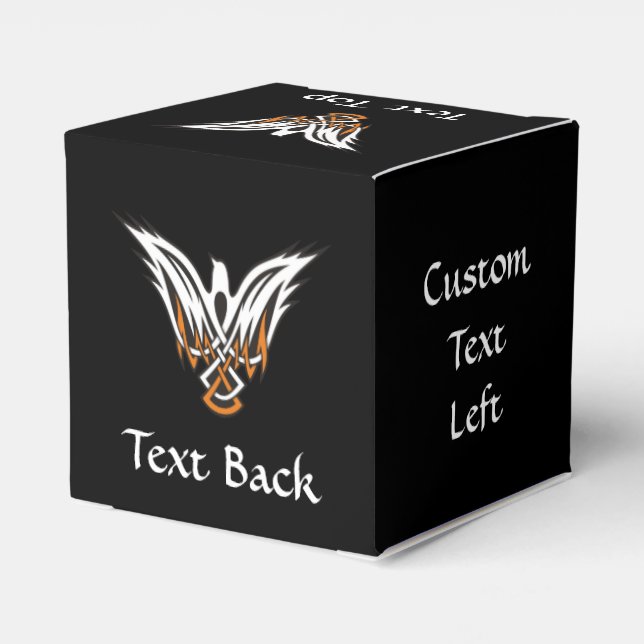 Celtic Bird Fevor Box Geschenkschachtel (Rückseite)
