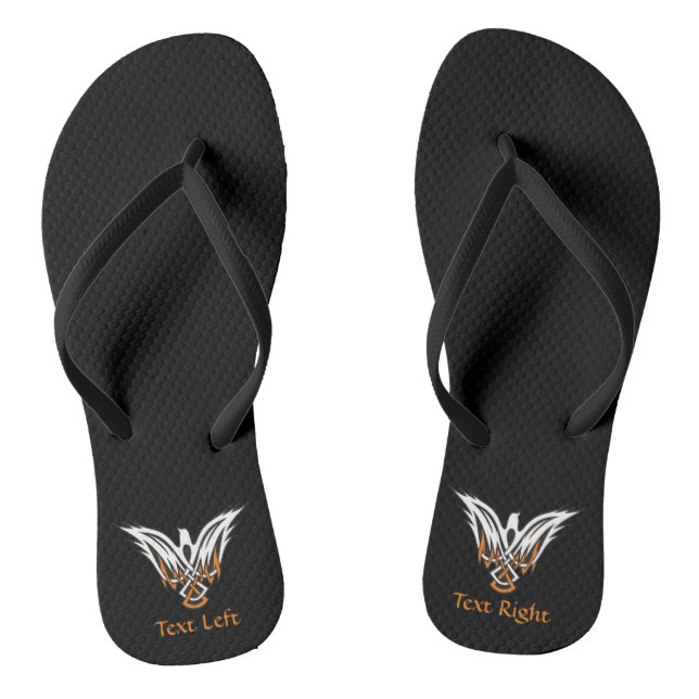 Celtic Bird Flip Flops (Fußbett)