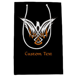 Celtic Bird Medium Gift Bag Mittlere Geschenktüte