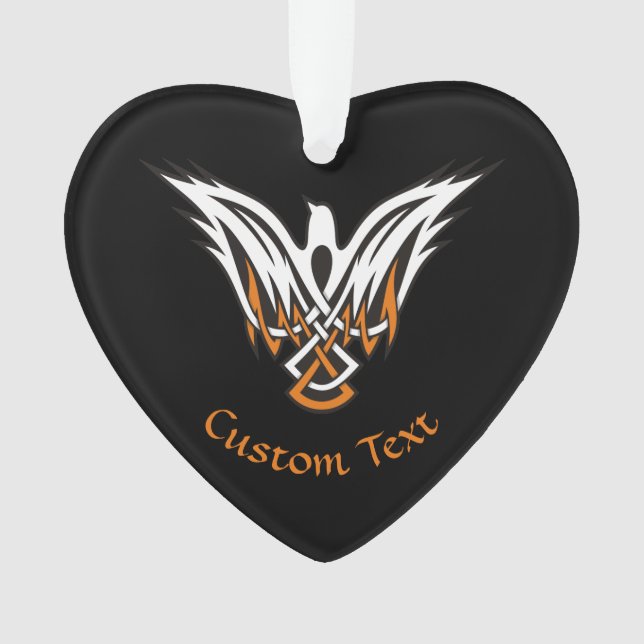 Celtic Bird Ornament (Vorderseite)