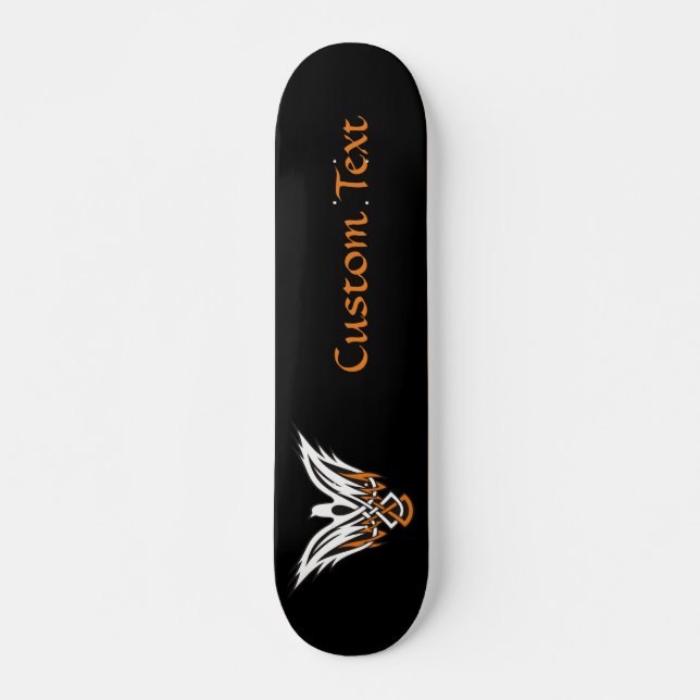 Celtic Bird Skateboard (Vorne)