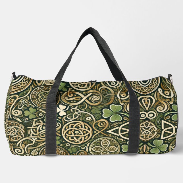 Celtic Bloom Duffle Bag (Vorderseite)