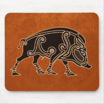 Celtic Boar Mouse mat