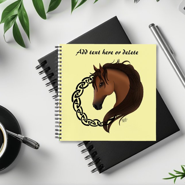Celtic Brown Horellow Notizbuch (Von Creator hochgeladen)
