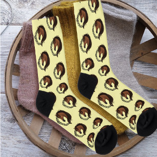 Celtic Brown Horellow Socken