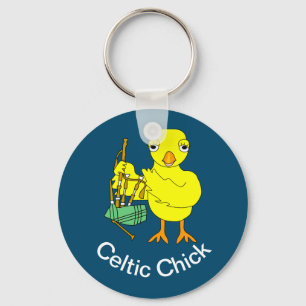 Celtic Chick Schlüsselanhänger