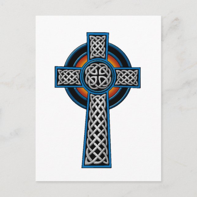 Celtic_Cross2 Postkarte (Vorderseite)