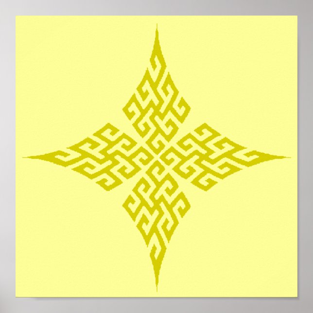 Celtic Cross 5 Gold Poster (Vorne)
