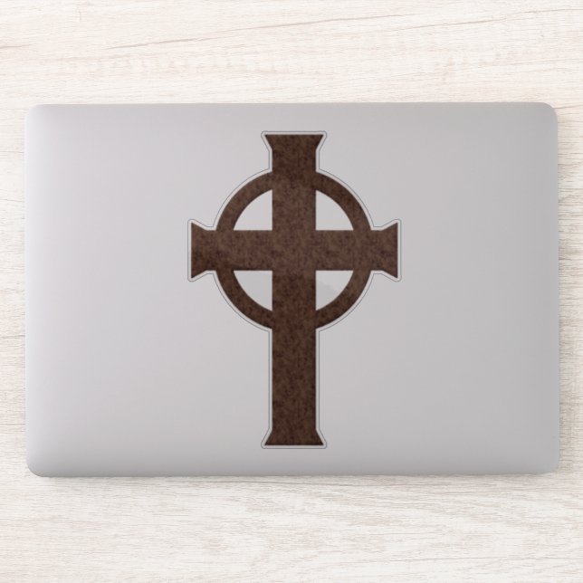Celtic Cross Aufkleber (Computer)