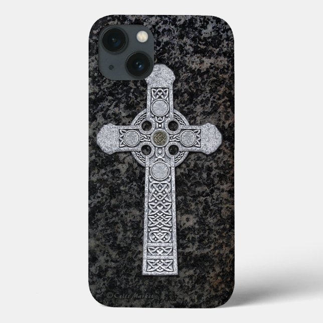 Celtic Cross Case-Mate iPhone Hülle (Rückseite)