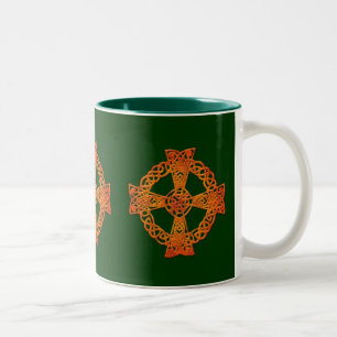CELTIC CROSS Collection Irish Art Mug