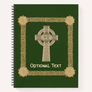 Celtic Cross Custom Notizbuch