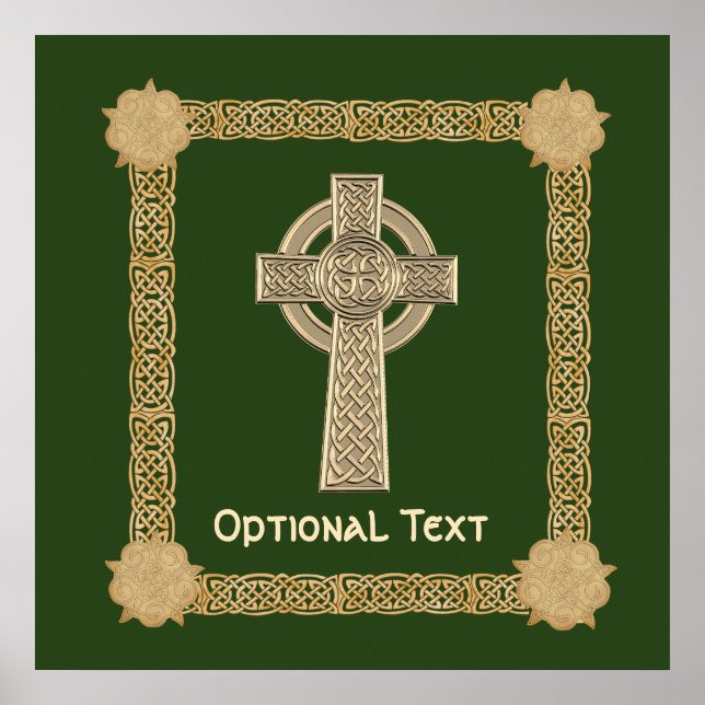Celtic Cross Custom Poster (Vorne)