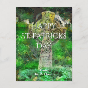 Celtic Cross Gravestone Postkarte