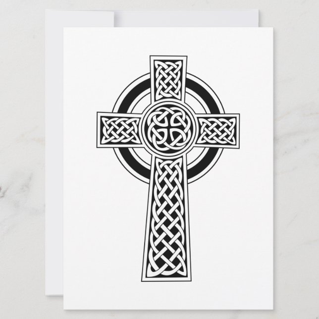 Celtic Cross Karte (Vorderseite)
