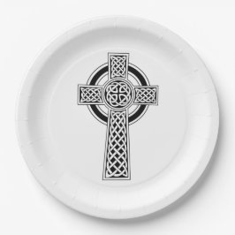 Celtic Cross Pappteller