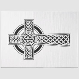 Celtic Cross Seidenpapier