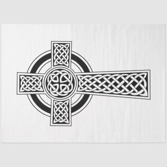 Celtic Cross Seidenpapier (Vorderseite)