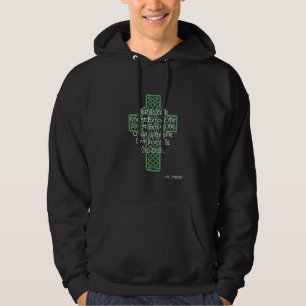 Celtic Cross St Patricks Gebet Christlich Hoodie