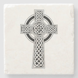 Celtic Cross Steinuntersetzer
