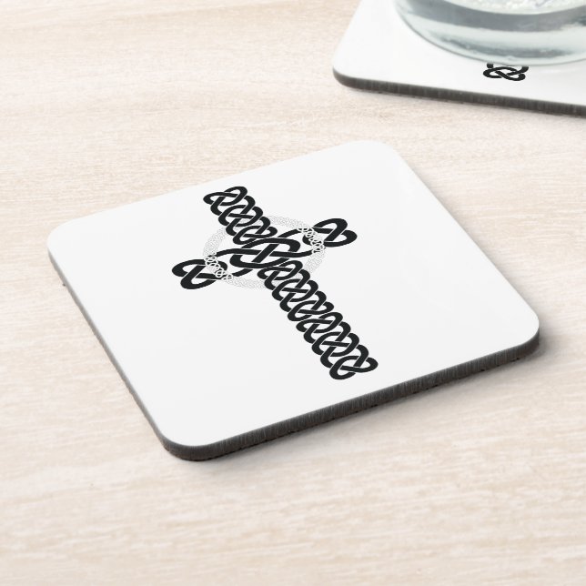Celtic Cross Untersetzer (Linke Seite)