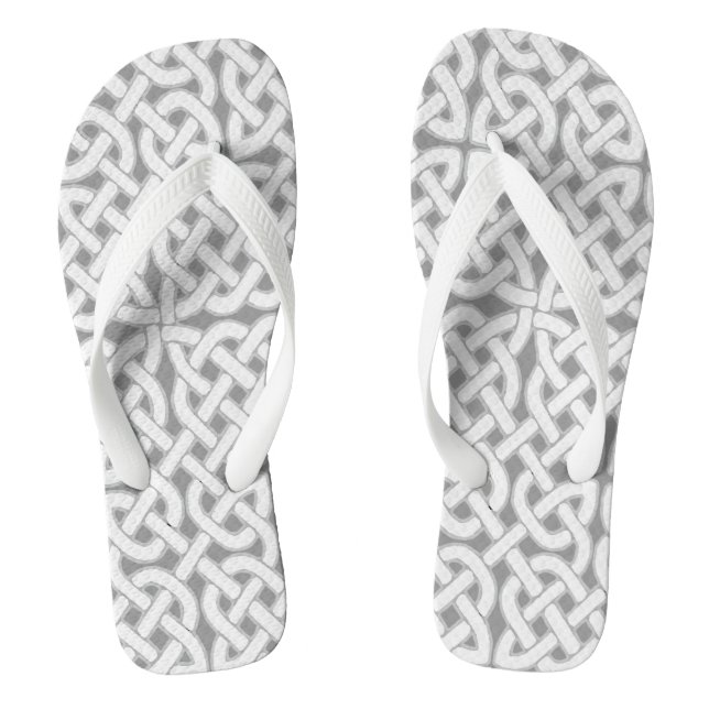 Celtic Design Flip Flops (Fußbett)