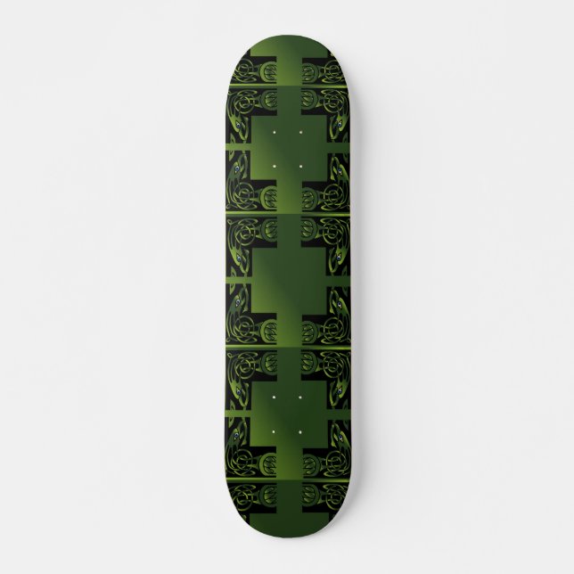Celtic Dragon Skateboard (Vorne)